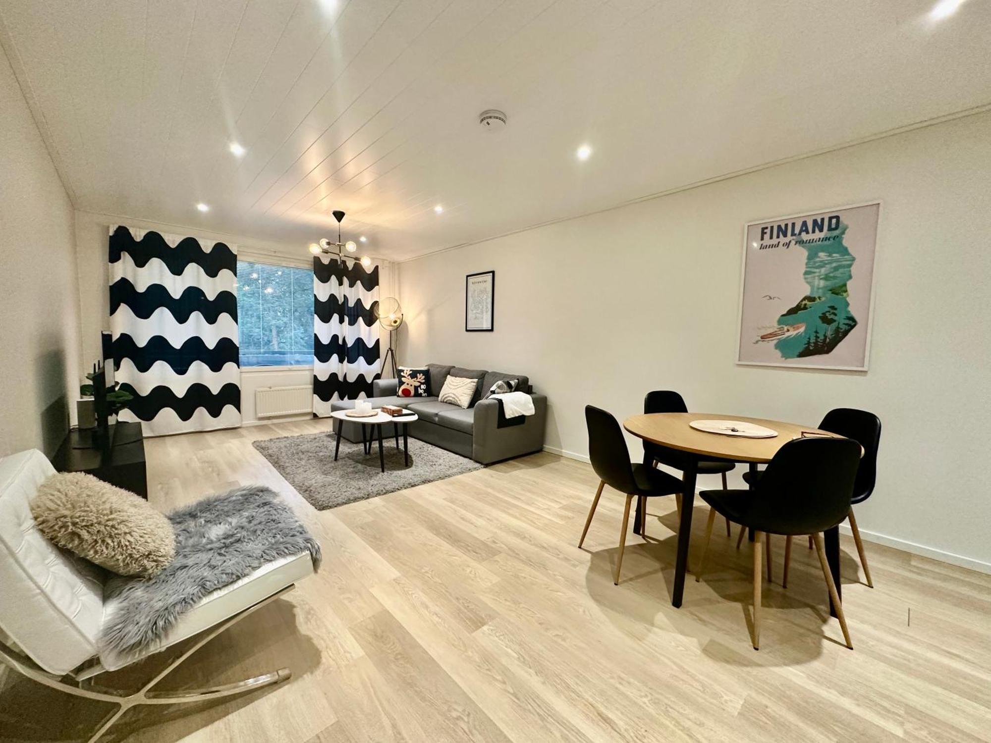 Elegant Apartment With Sauna In The Center Rovaniemi Kültér fotó